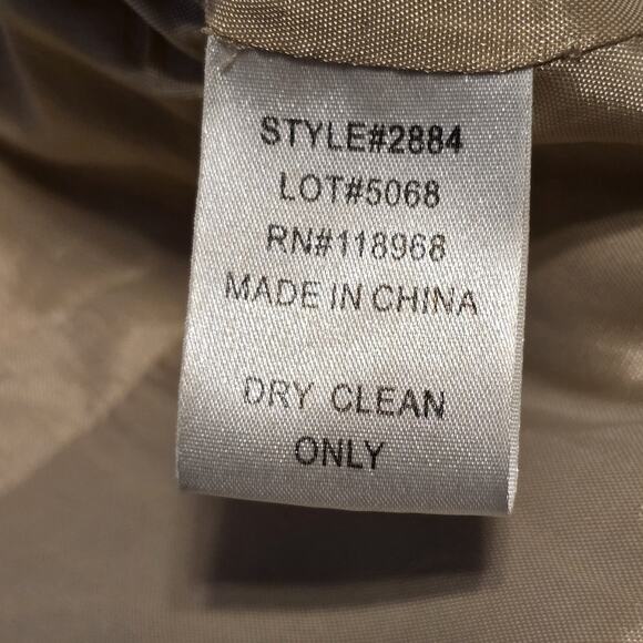 OC by OC Babydoll Dress Womens Large 100% Silk Leopard Polka Dot Print Retro - Picture 6 of 10